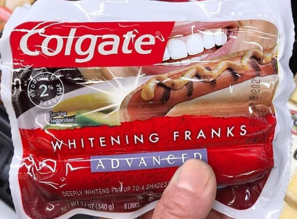 colgate whitening franks