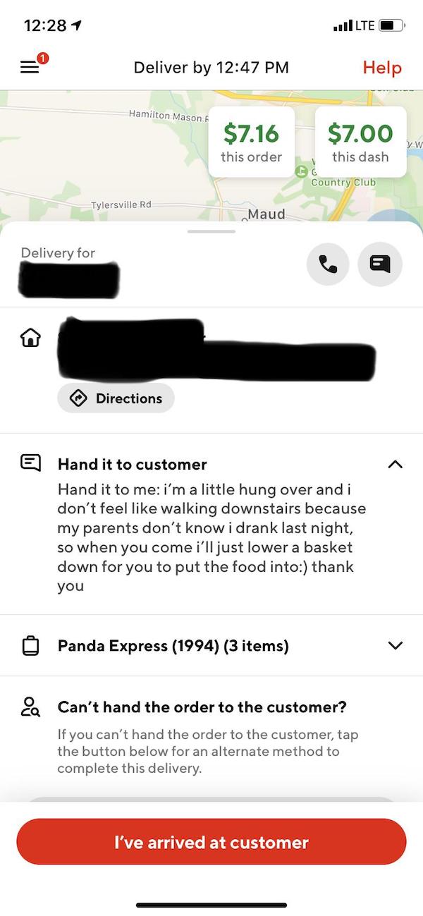 DoorDashers get the WEIRDEST requests but they always deliver!