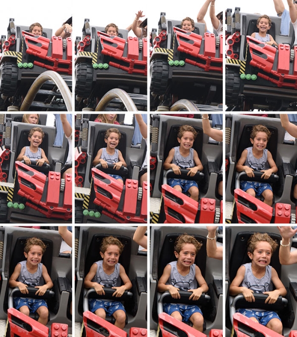 Rollercoaster reactions photos of all kinds