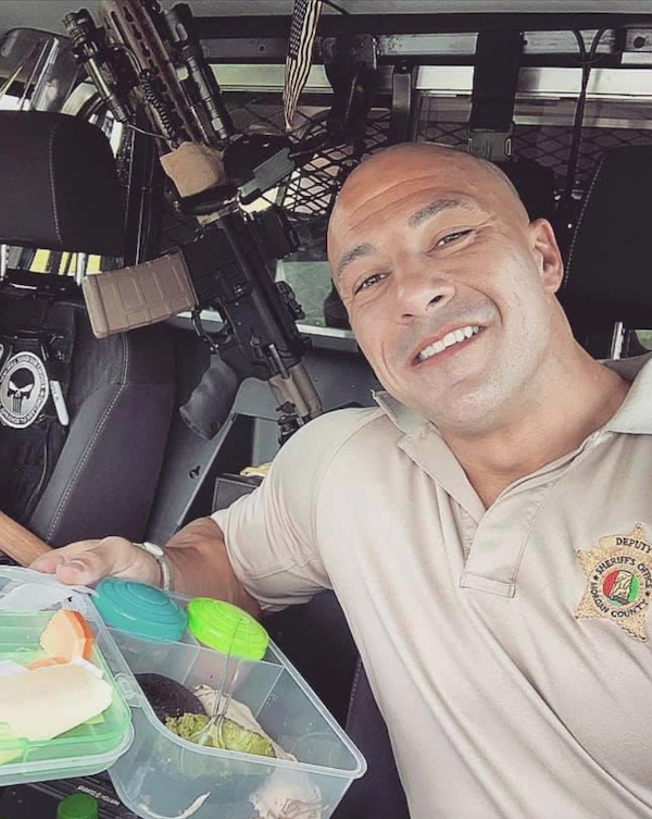 The Rock is blown away by his badass doppelganger
