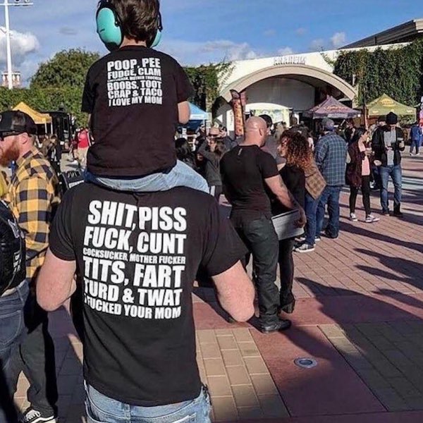 The most absurd tee shirts spotted in the wild