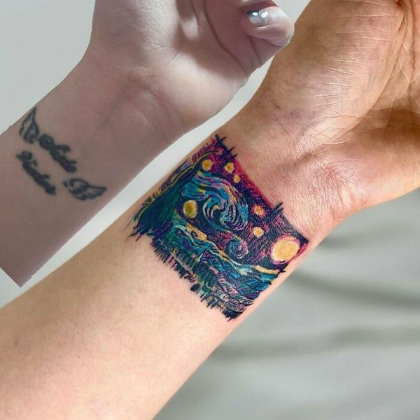 Coverup floral bracelet tattoo by Mavka Leesova  Tattoogridnet