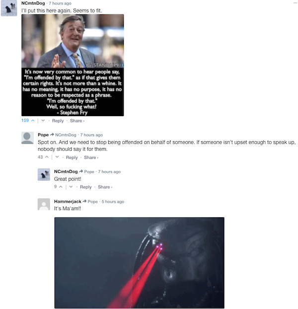 Top Commenters of the week, COME ON DOWN!!