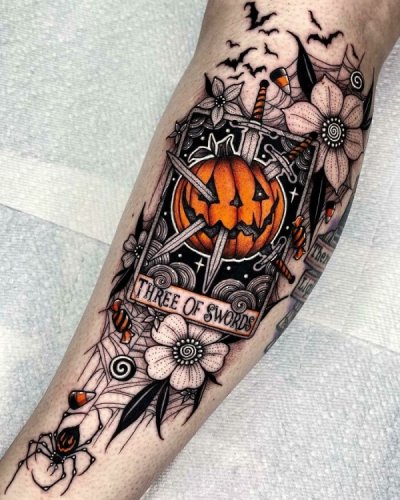 Bada** Halloween & horror tattoos that are bloody awesome (34 Photos)