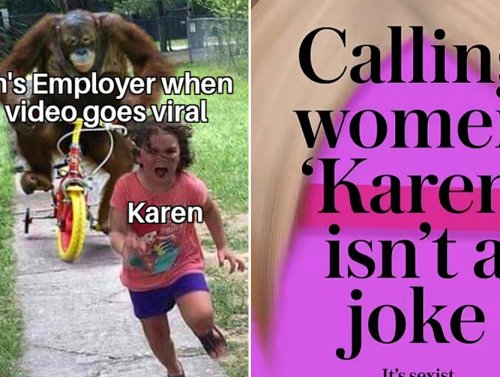 Hey Karen? Could you just maybe shut the f*$& up?