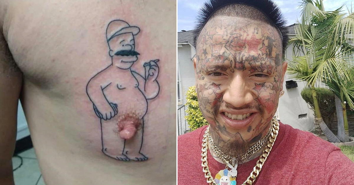 35 Terrible Tattoos Deserving of Damnation  Funny Gallery