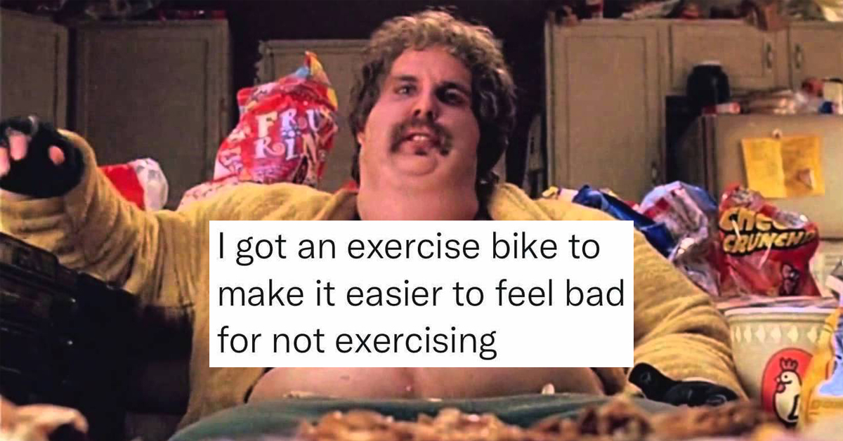 Exercise memes, for the slob in all of us