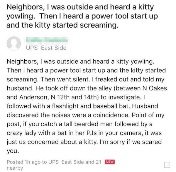 The Most Ridiculous Neighbors Maybe Ever...