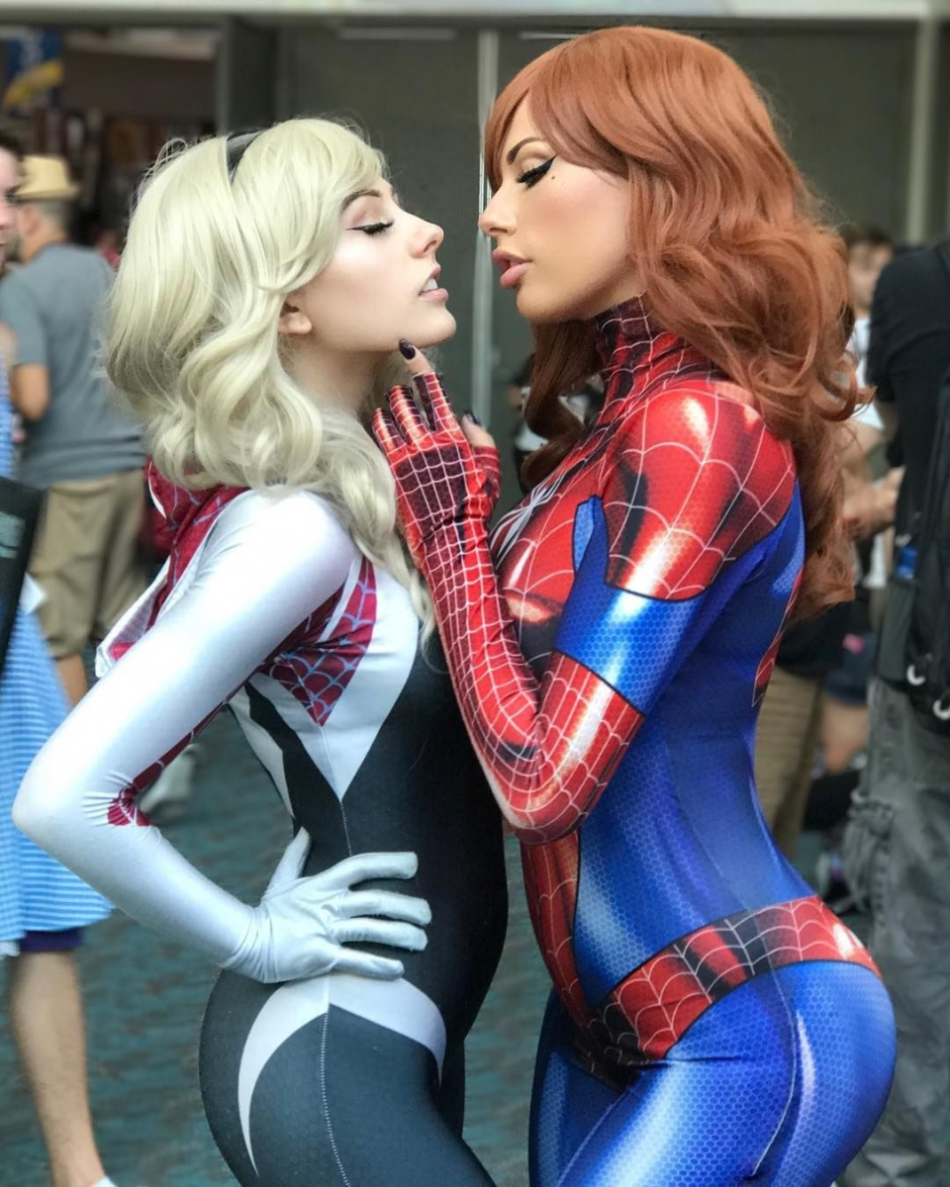 Sexy Red Hot Cosplay Girls Spiderman Women Best Photo Compilation 2021
