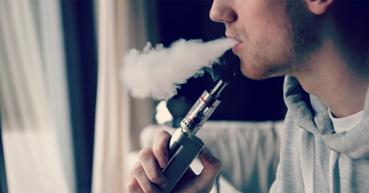 New study claims men who vape 2x as likely to have ED