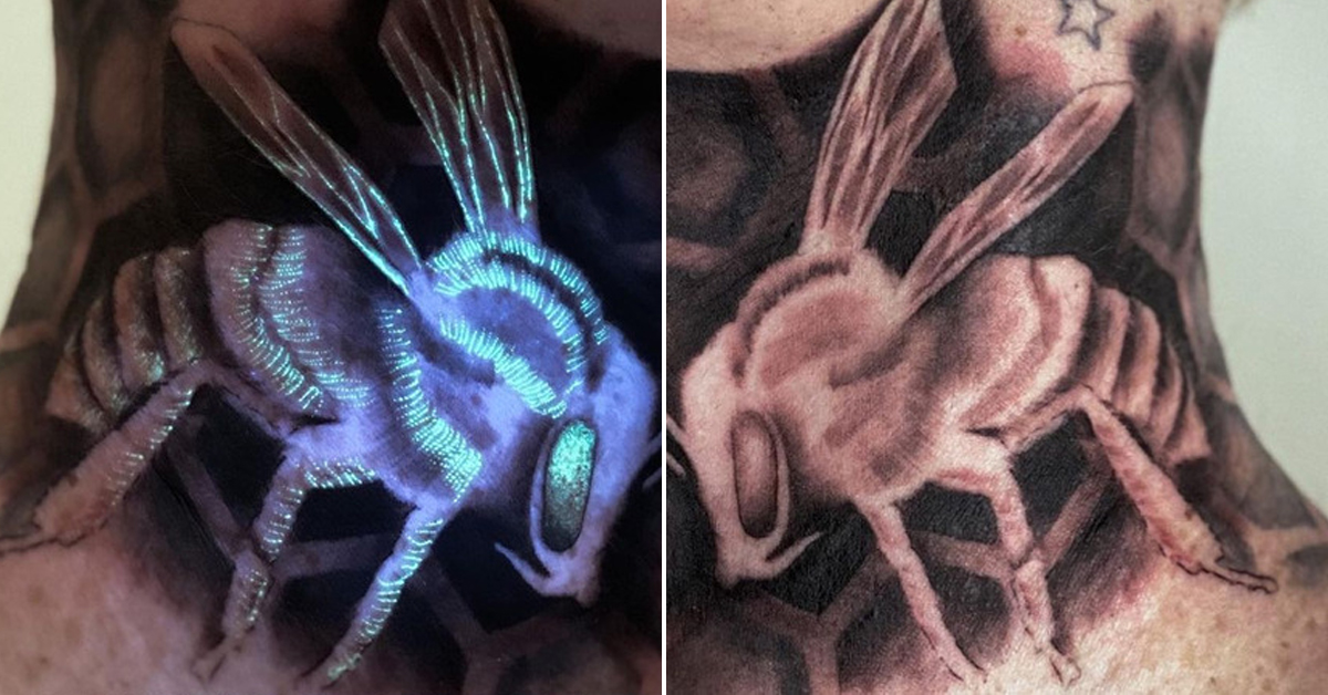 The Amazing UV Tattoos of Jonny Hall