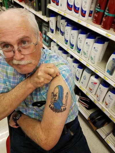 old men with tattoos meme