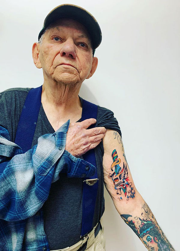 20 Old People With Tattoos Who Still Look Great  Next Luxury