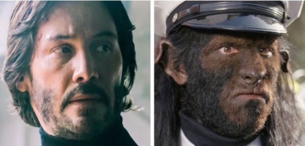 Actors who were completely UNRECOGNIZABLE in movie roles (18 Photos)