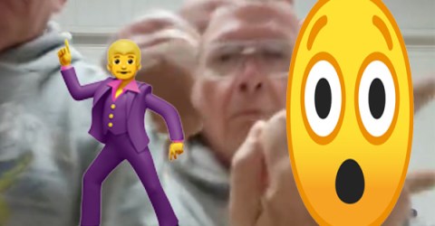 Grandpa's PSA to all the dancing influencers (Video)