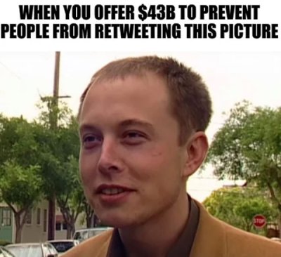 Elon Musk bought Twitter & the memes and tweets are flooding in