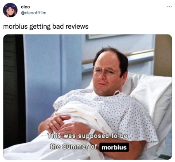 Morbius is getting ROASTED and the memes are better than the movie.