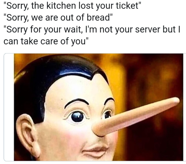Serving up Service Industry Memes ASAP