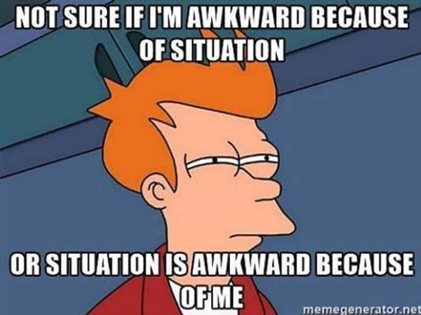 Well This Is Awkward Meme