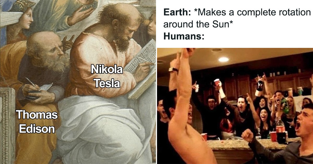 These science memes are a foolproof formula for laughs