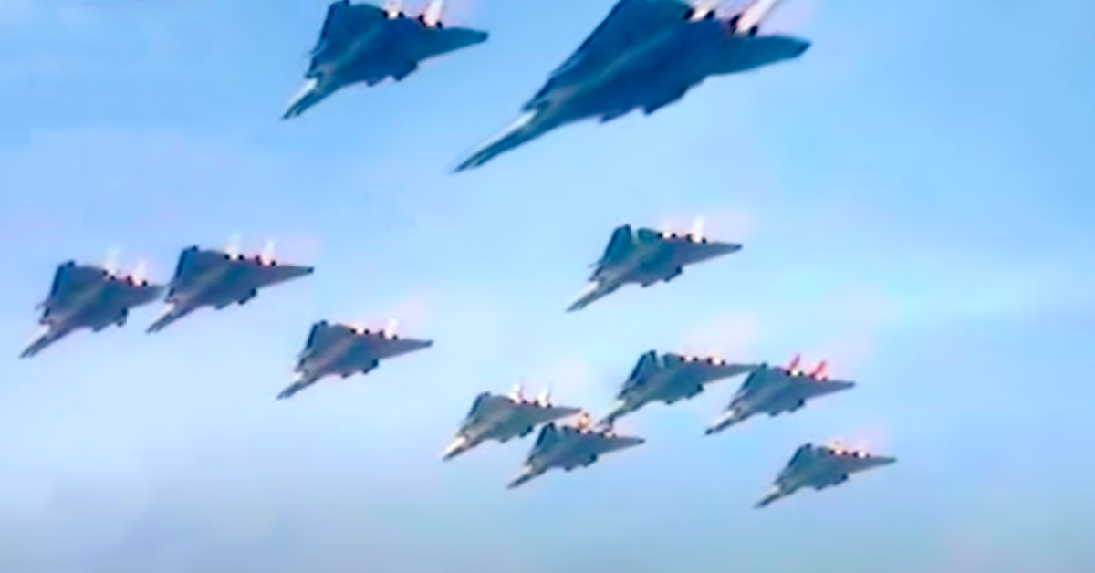 F-14 Tomcat 3 Launch and 22 Navy Aircraft Carrier Flyby Video