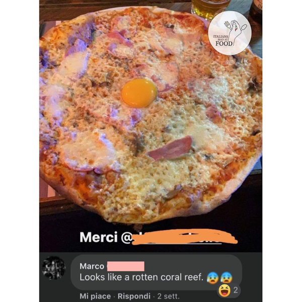 These are offensive to the entire nation of Italy and humanity too