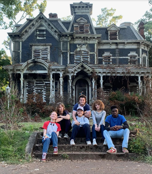 Behind-the-scenes shots of Stranger Things show how weird things got