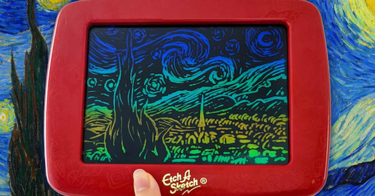The new LCD Etch A Sketch Freestyle can't shake off the lies - The Verge