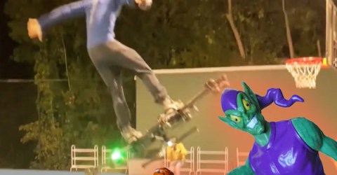 Crashing a Green Goblin Glider looks painful (Video)