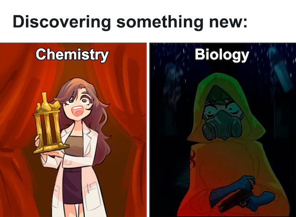 Science memes that may or may not teach you something