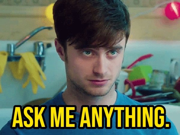 Daniel Radcliffe Answers Any and All Questions