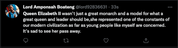 RIP Queen Elizabeth II