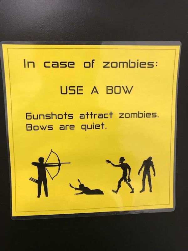 Hilarious warning signs that were definitely put there for a reason