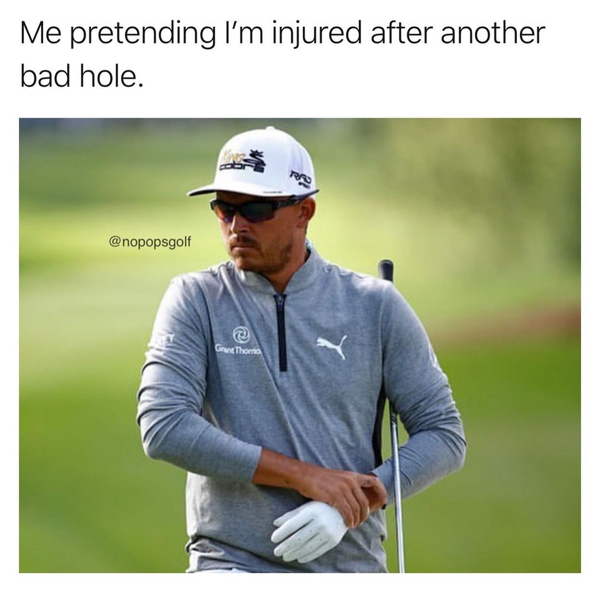 These golf memes are jokes... just like your short game.