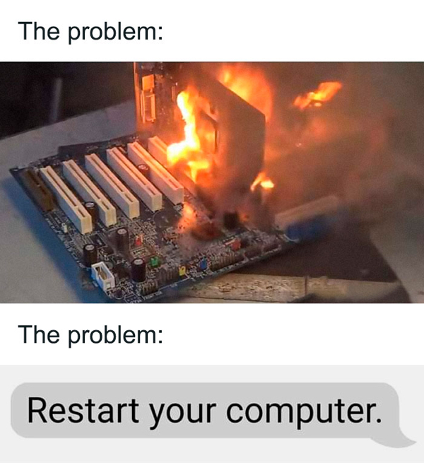 Tech jokes to laugh at during the next update download
