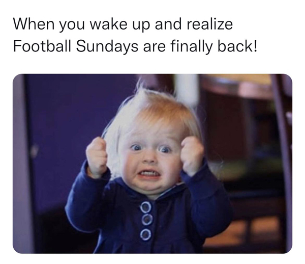 Unlike the kickers in Week 1, leather bound NFL memes don't miss