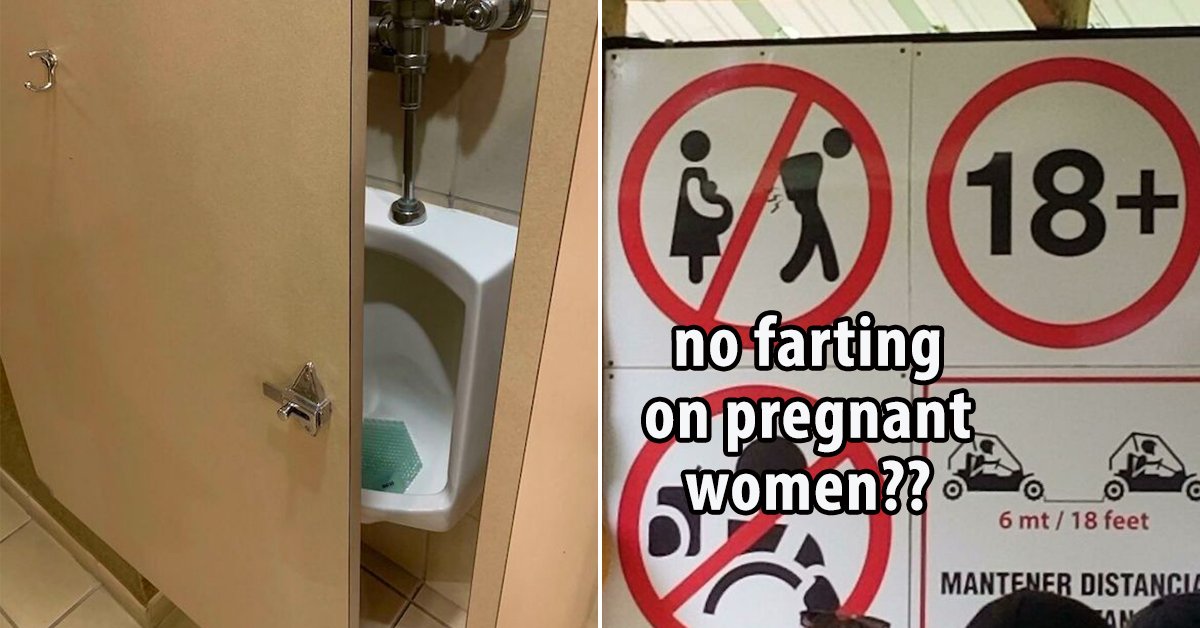 Design fails that range from hilarious to infuriating to baffling
