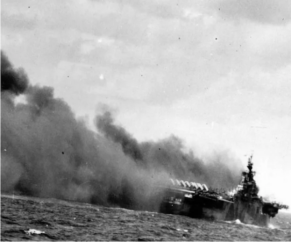 Ww2 Kamikaze Plane Crash Famous Photo Story Humanity Navy Hell Of War