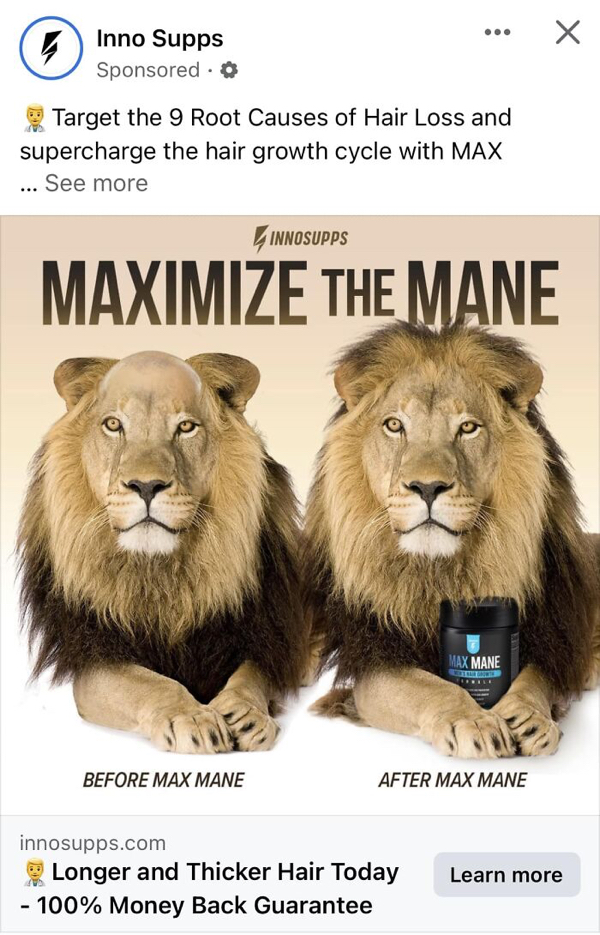These advertisements just barely missed the mark