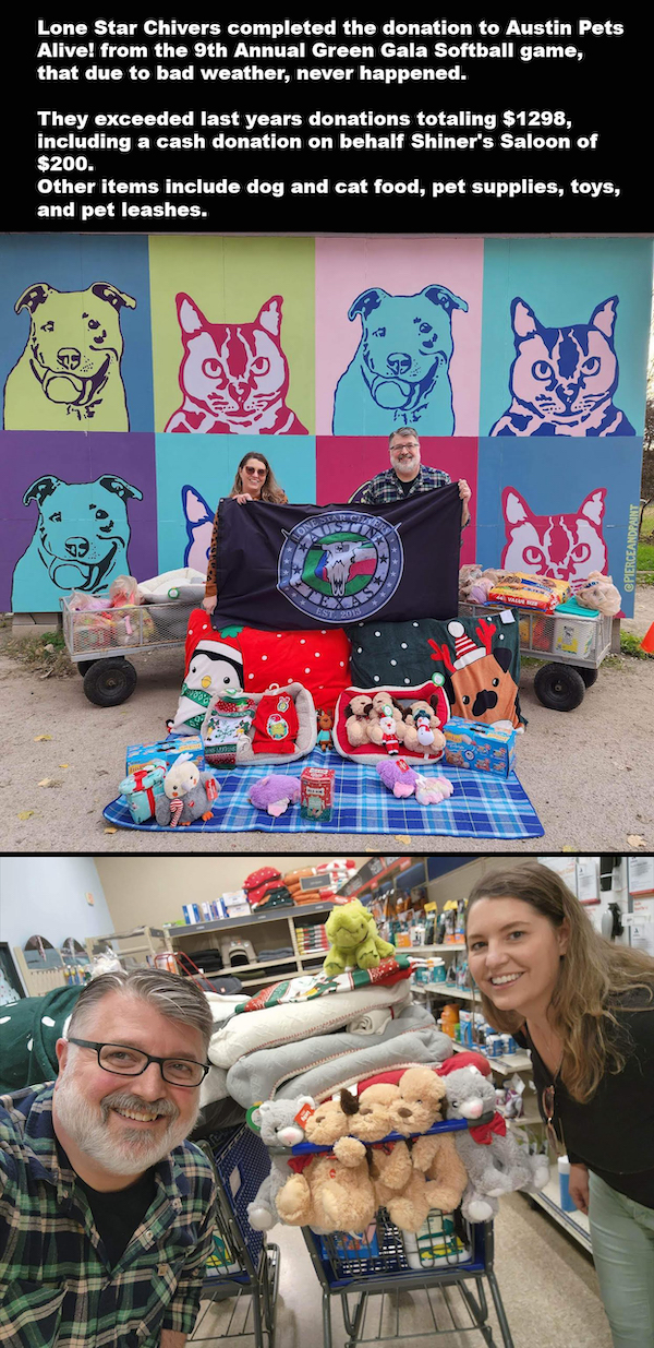 Chive Nation making their presence known all around the world!