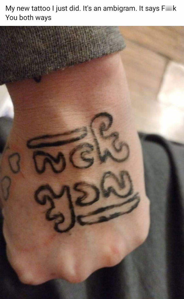 Tattoos from the bowels of Hell