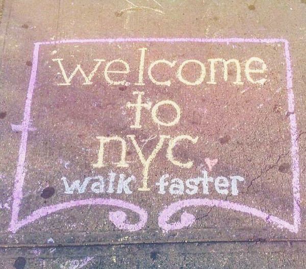 Now you're in New Yooooork concrete jungle where dreams are made of