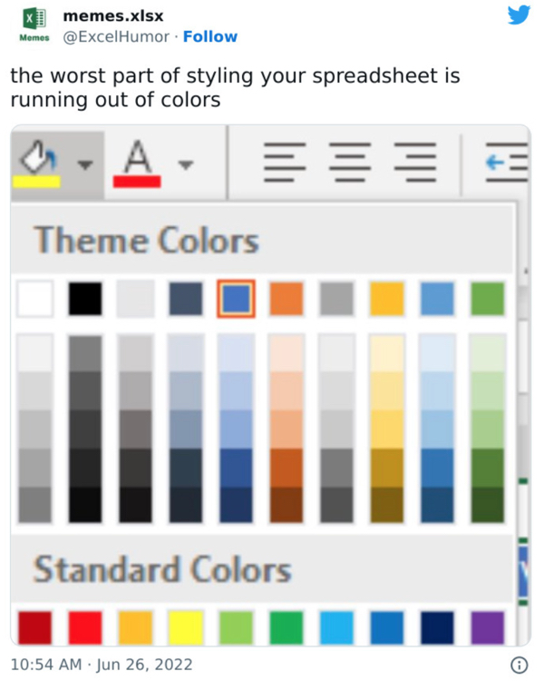 Excel-ent jokes about Microsoft Office