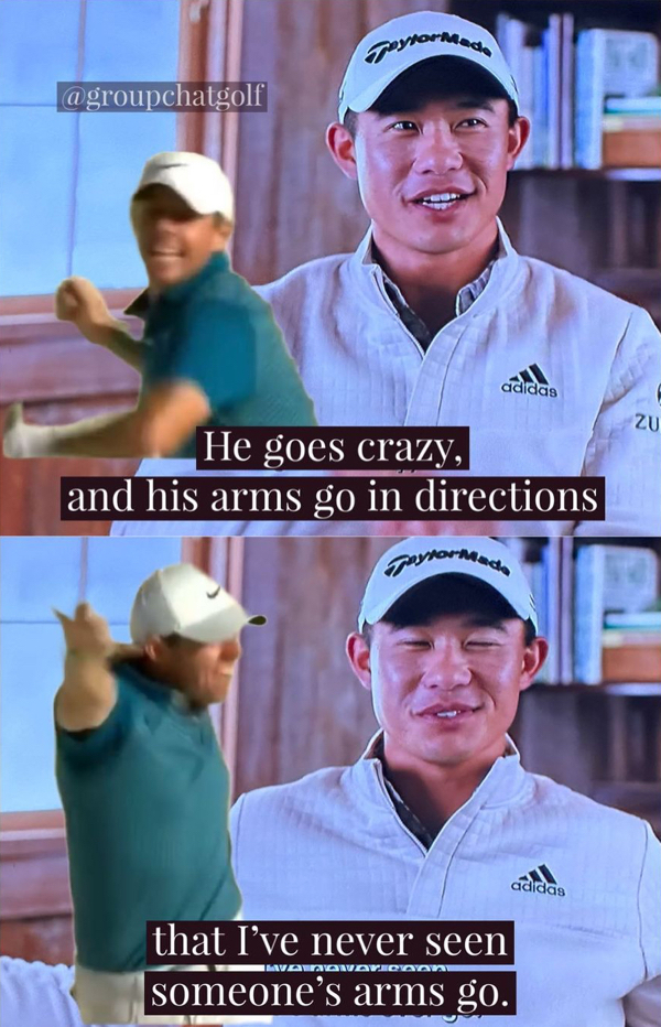 Here's a full swing of golf memes fore ya... see what I did there