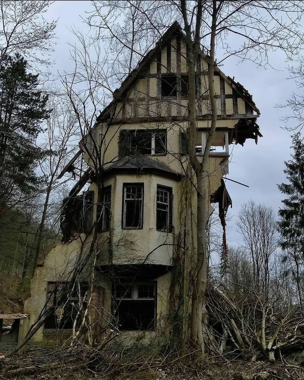 You cannot convince me that these buildings aren't totally evil