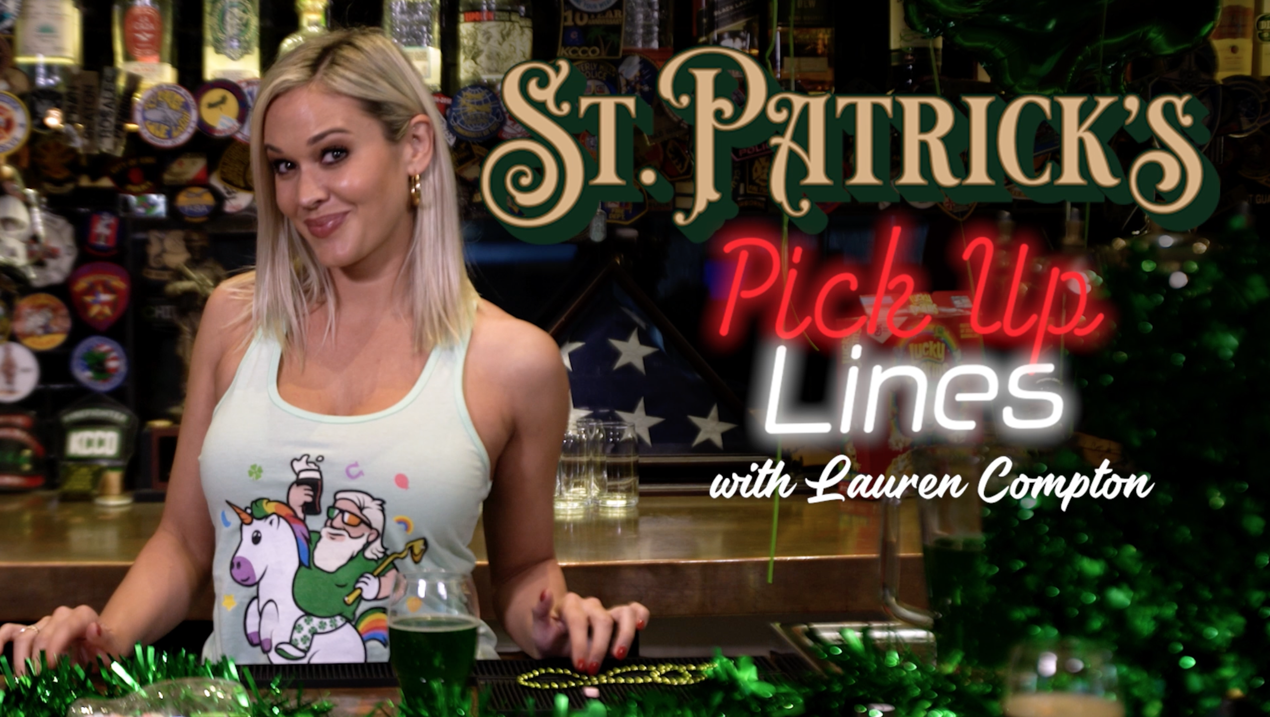 These pickup lines will make you lucky on St. Paddy’s Day (video)