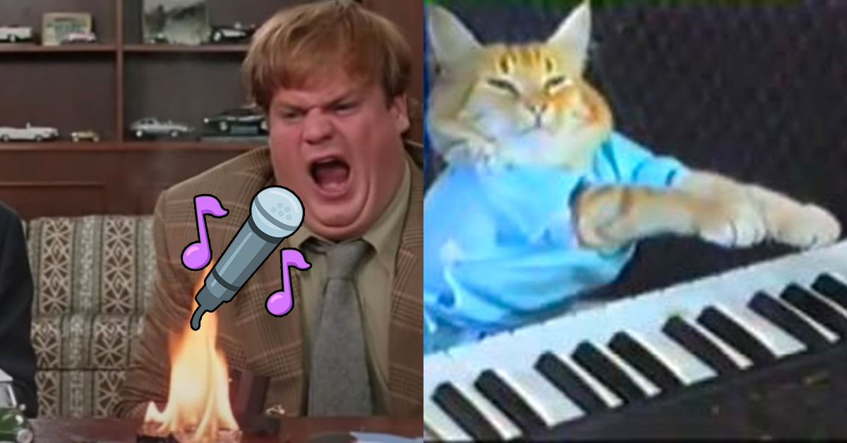 Proof that Chris Farley’s comedy is music.