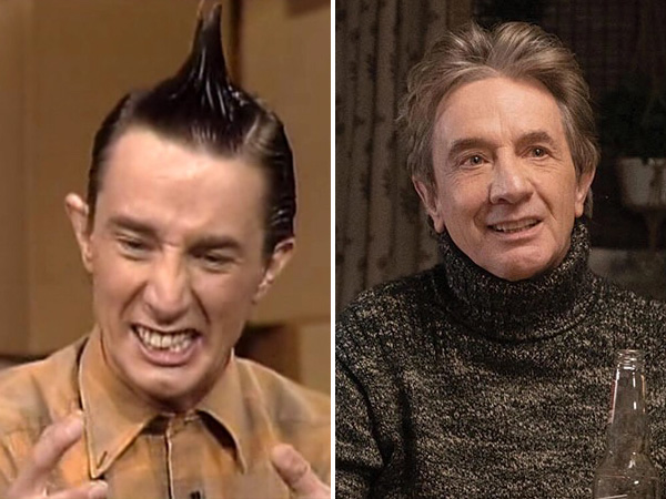 Can you name these SNL legends then vs now?