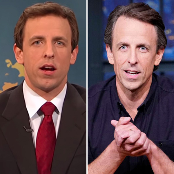 Can you name these SNL legends then vs now?