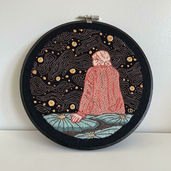 Turns out that embroidery can be absolutely rad